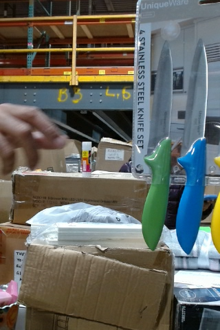 UniqueWare 4-Piece Stainless Steel Knife Set