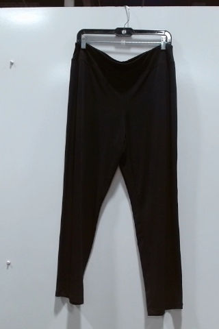 Women's Black Polyester Pants