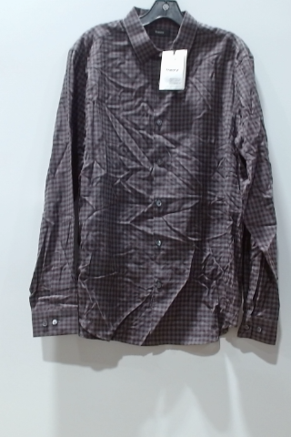 Theory Men's Long Sleeve Button Down Shirt