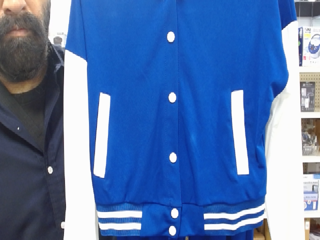 Blue Varsity Jacket