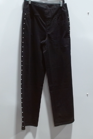 Black Pearl Embellished Pants