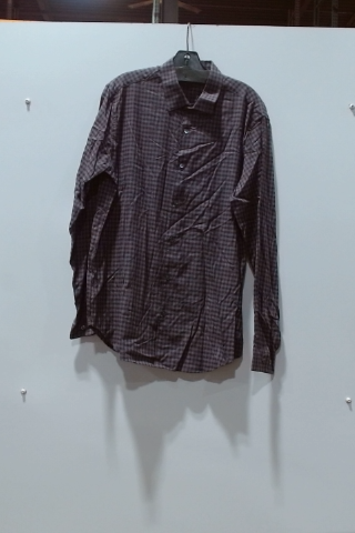 Brown Patterned Long Sleeve Shirt