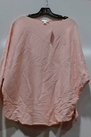 H&M Women's Pink Textured Blouse