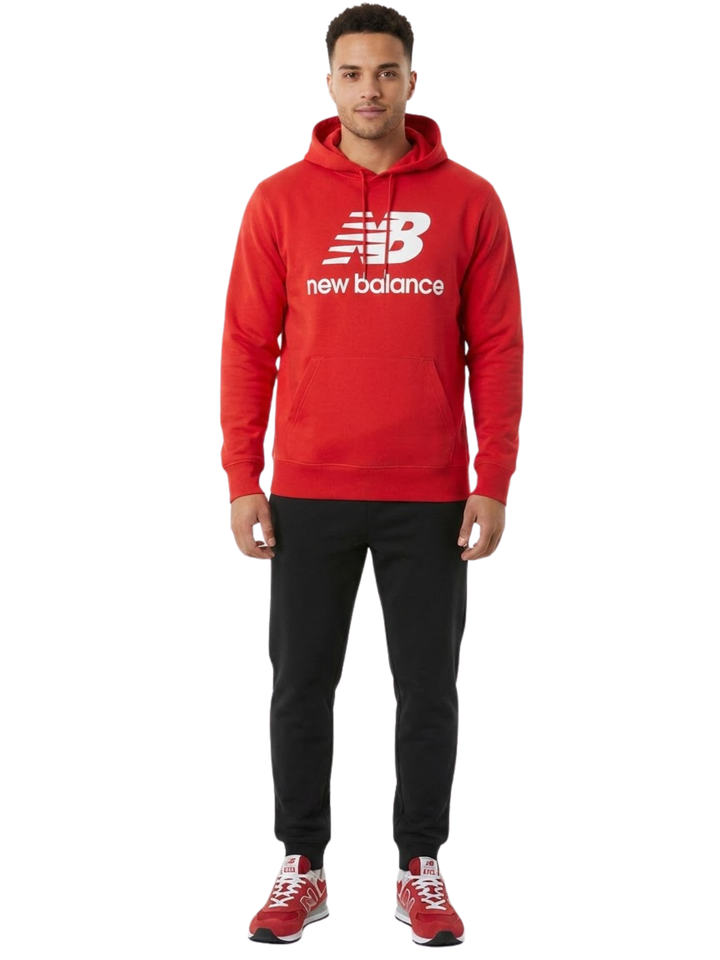 New Balance Essential St Logo Po Hoodie Mens Style : Mt03558