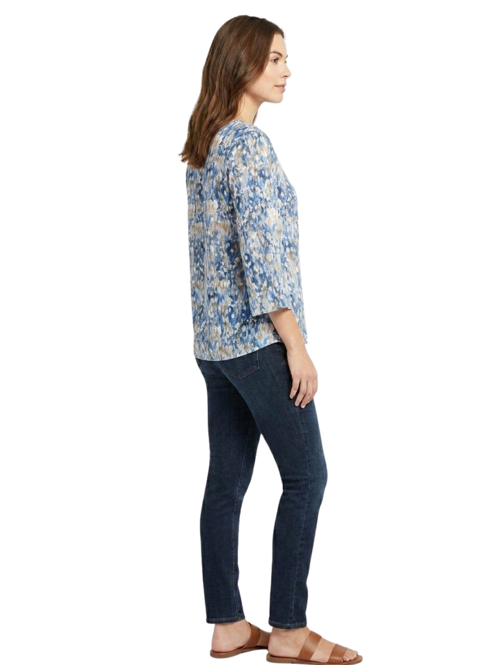 Alfred Dunner Women's Floral Print Blouse
