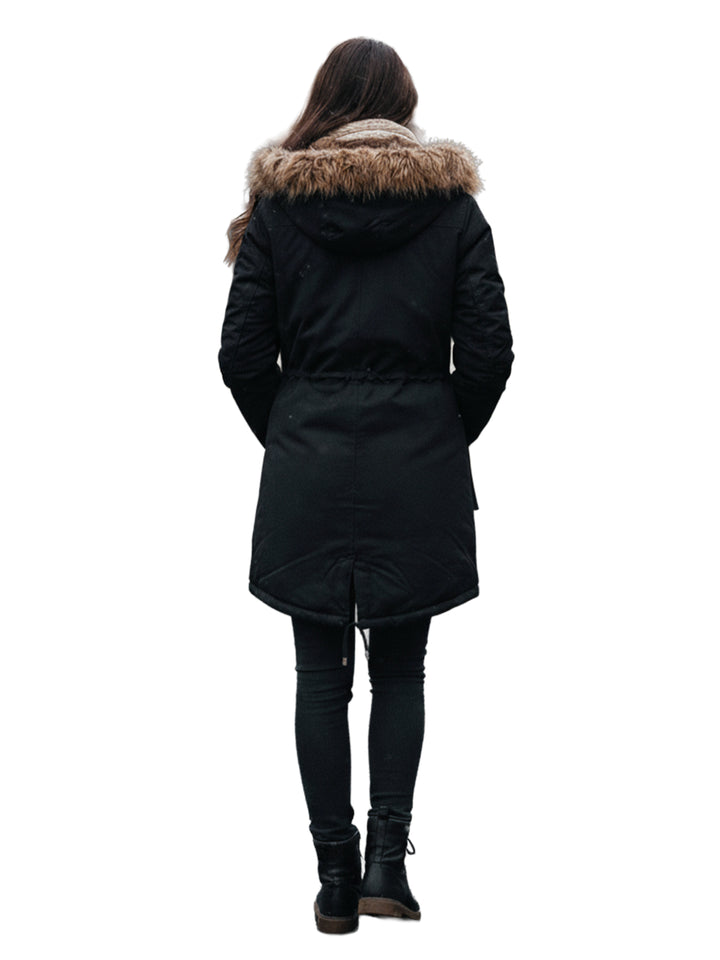 Black Winter Coat
