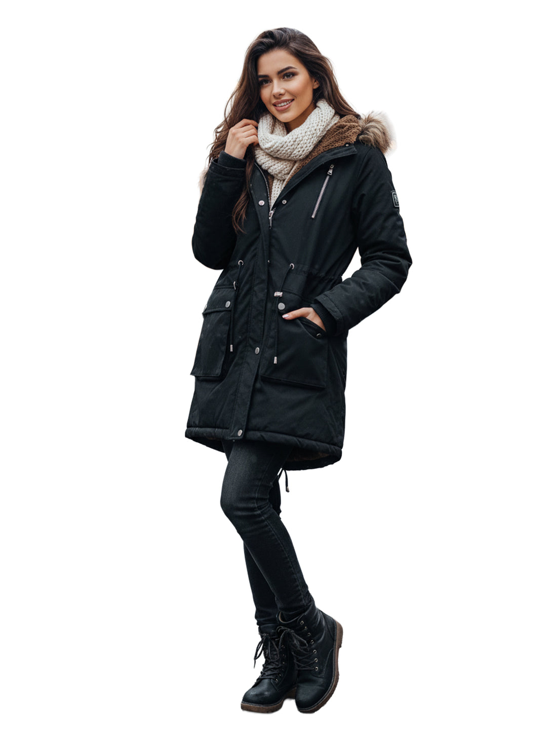 Black Winter Coat