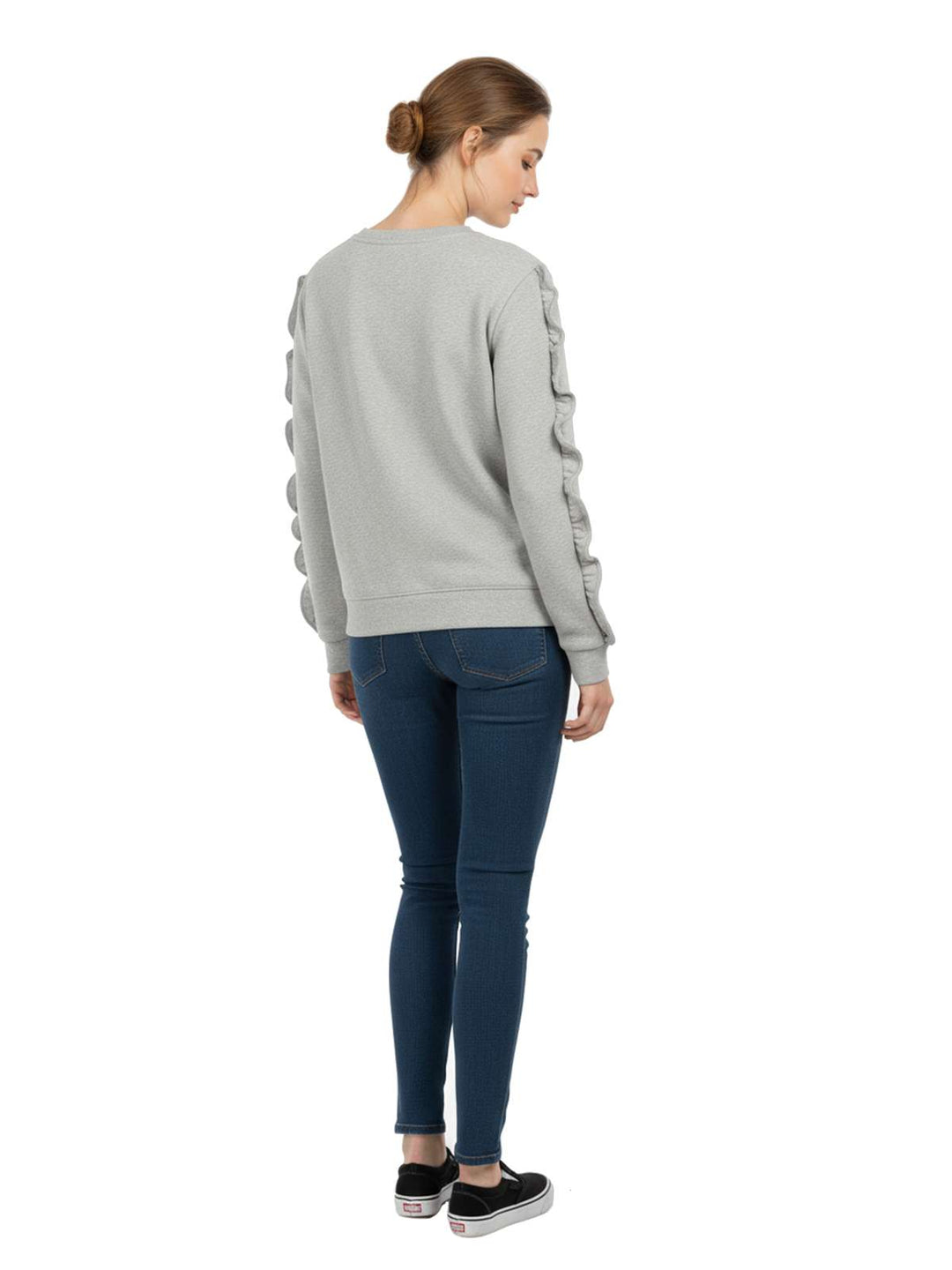Colsie Women's Long Sleeve Sweatshirt