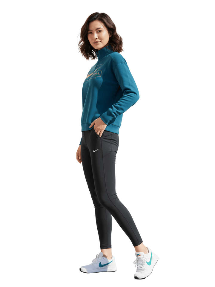 Nike Icon Clash Midlayer Insulated Half Zip Running Top Womens Style : Cz1624