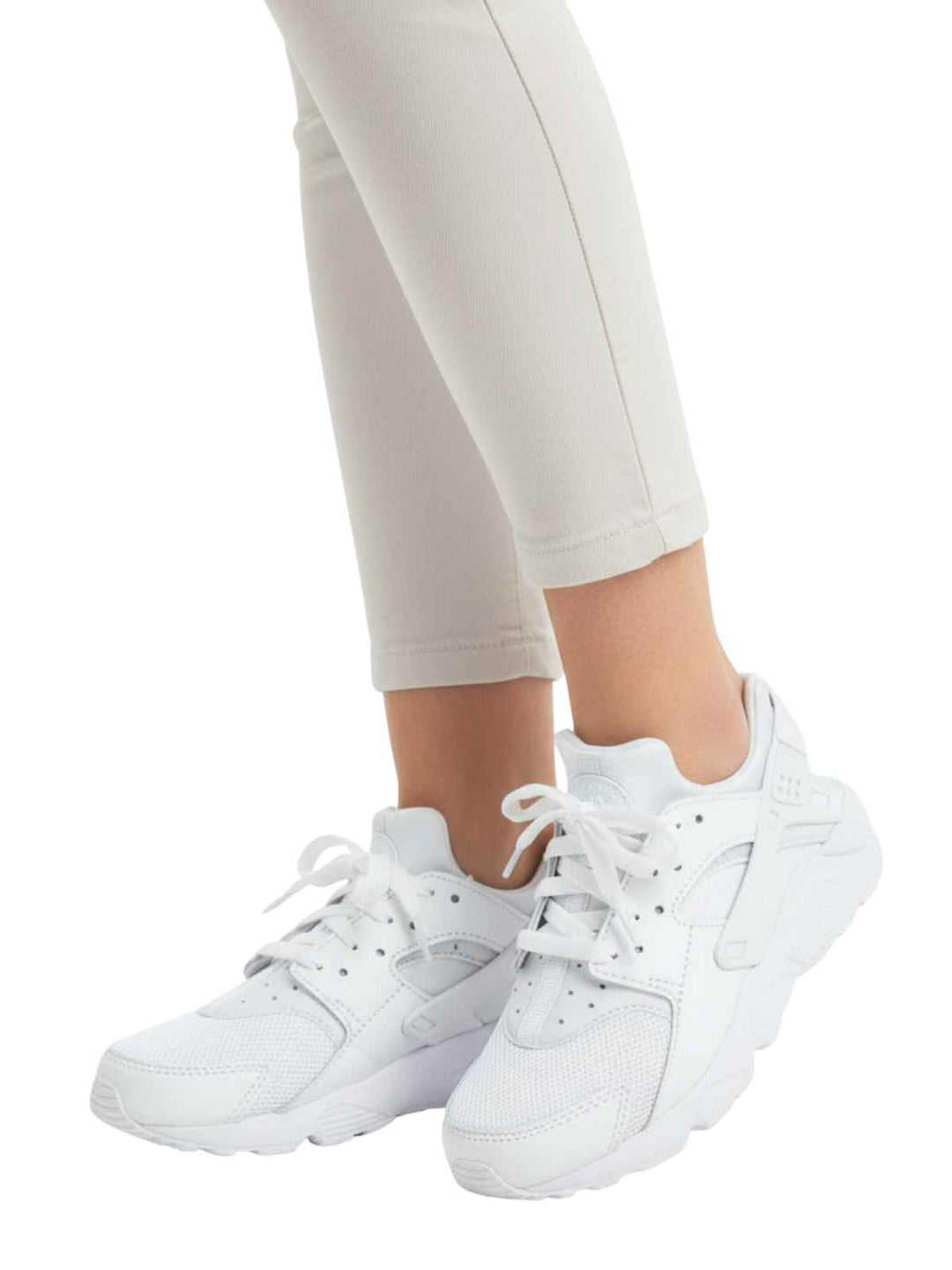 Nike Air Huarache Run Triple White (PS)