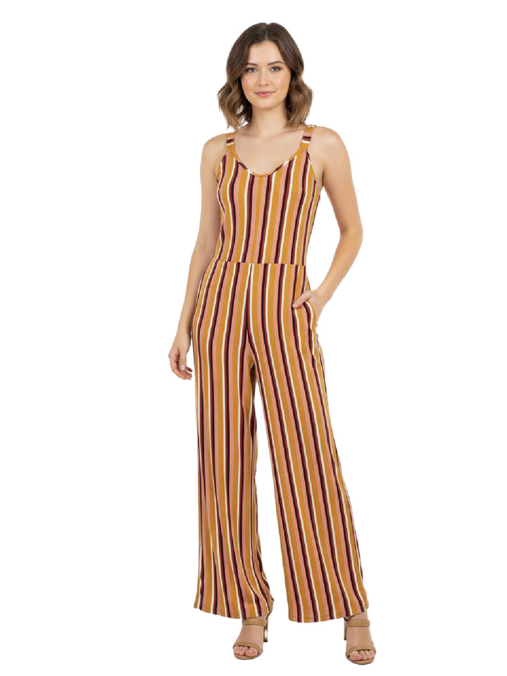 Wild Fable Women's Striped Jumpsuit