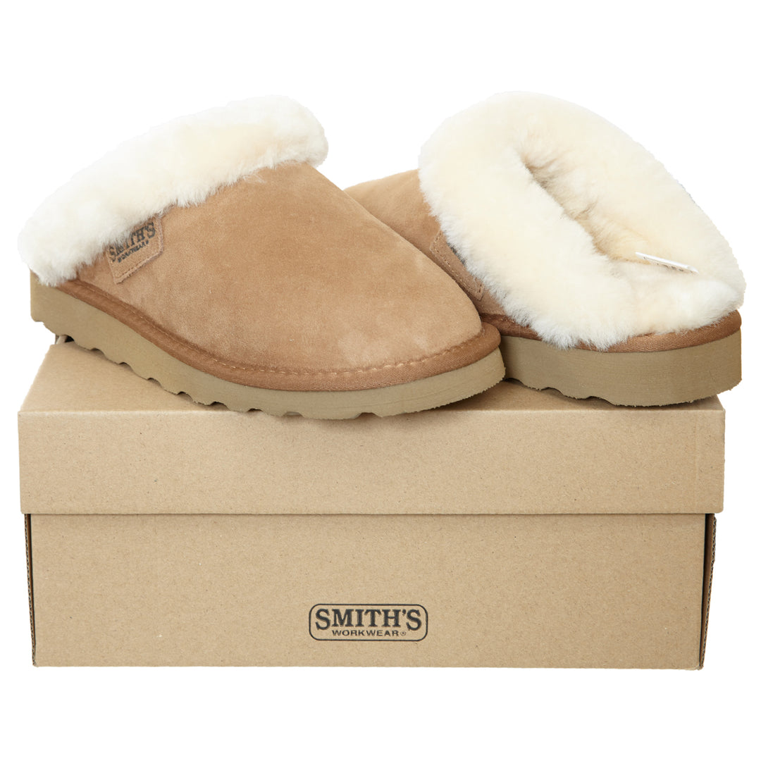 Smith's Work Wear Shearling Mule Slipper Womens Style : Sm10004