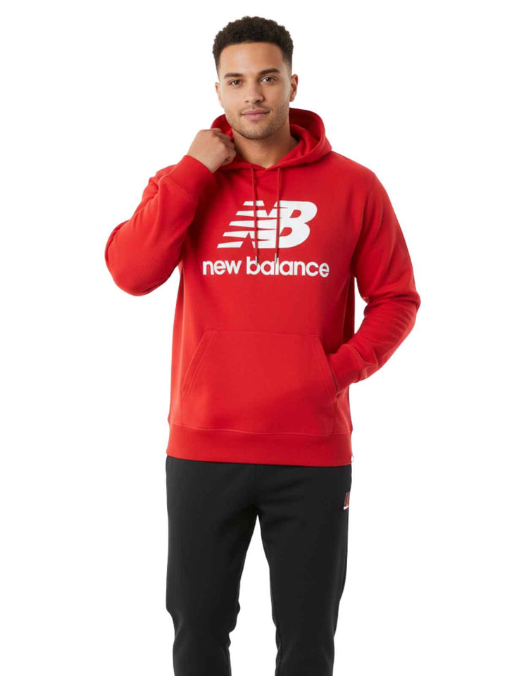 New Balance Essential St Logo Po Hoodie Mens Style : Mt03558