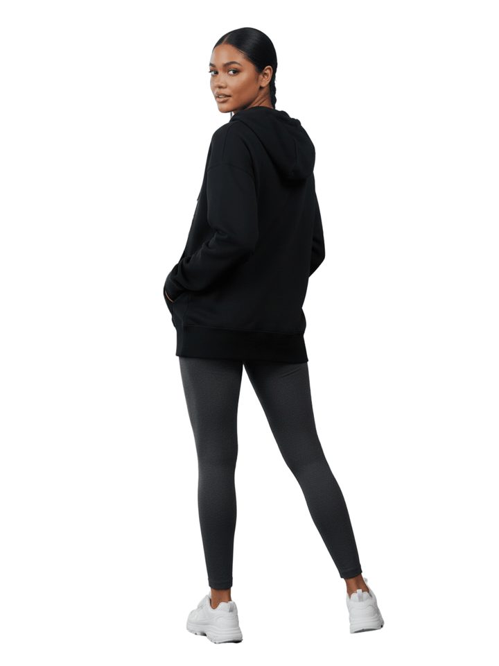 Nike Sportswear Air Fleece Oversized Full-zip Hoodie Womens Style : Fb8047