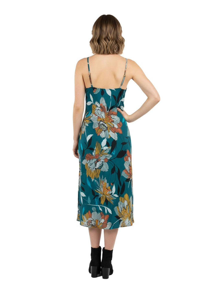 Tommy Bahama Green Floral Midi Dress