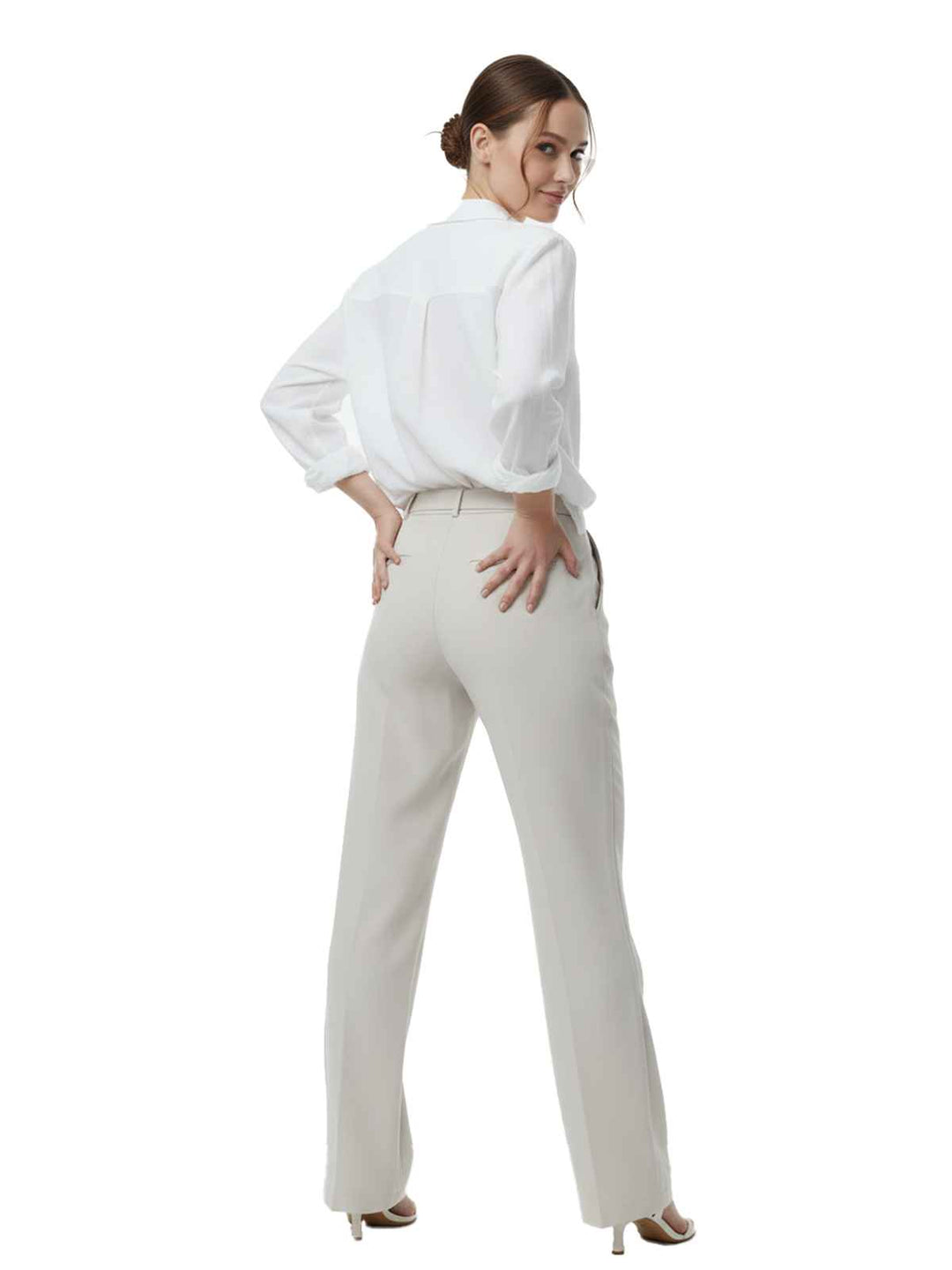 Beige Pants