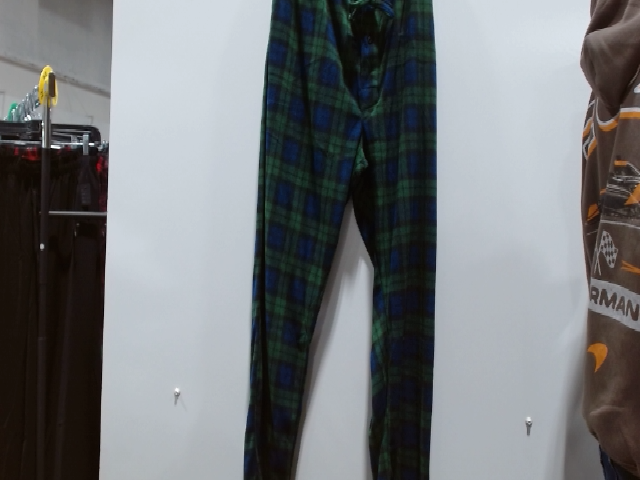 Green Plaid Pajama Pants