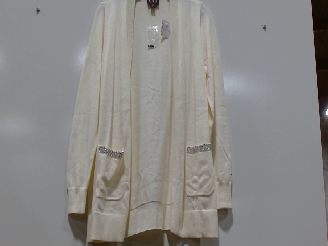 Alfred Dunner Women's Embellished Pocket Cardigan Sweater