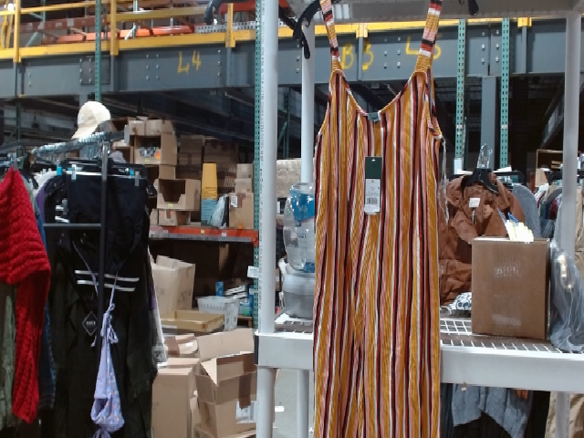 Wild Fable Women's Striped Sleeveless Jumpsuit