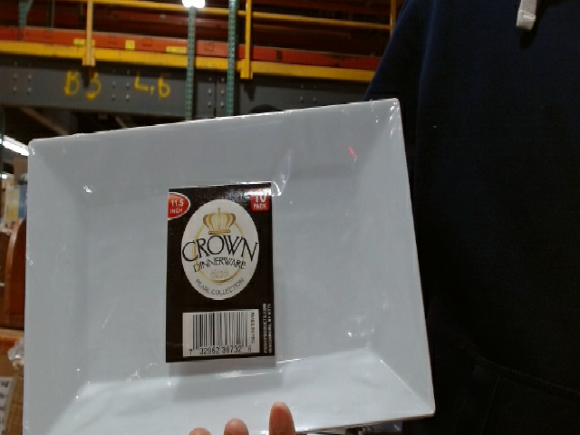 Crown Dinnerware Pearl Collection Plate