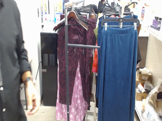 Long Blue Skirt