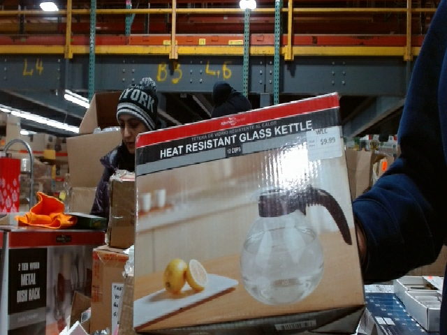 Winco Heat Resistant Glass Kettle