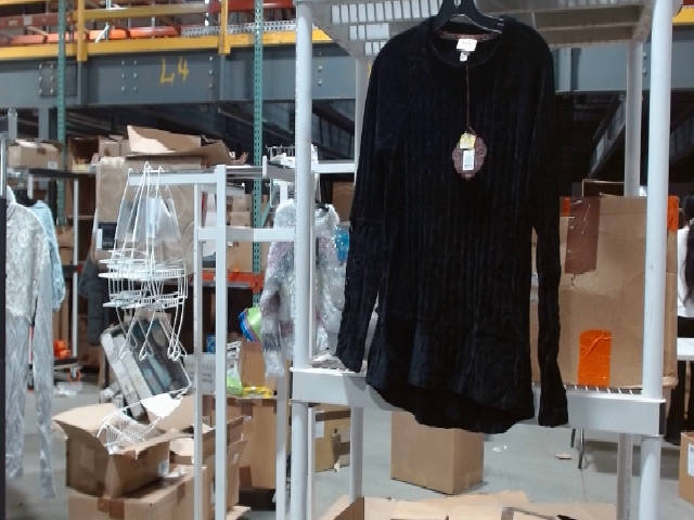 Free People Black Velvet Blouse