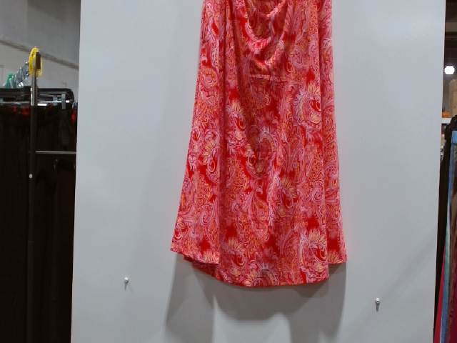 Red Paisley Skirt