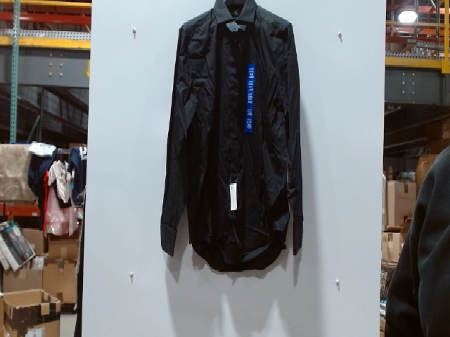 Alfani Men's Dress Shirt, Size M, Black
