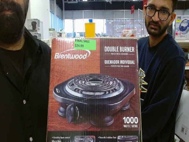 Brentwood Double Burner