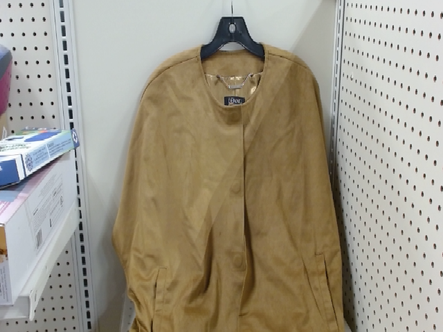 DENIM24/7 Suede Cape Khaki