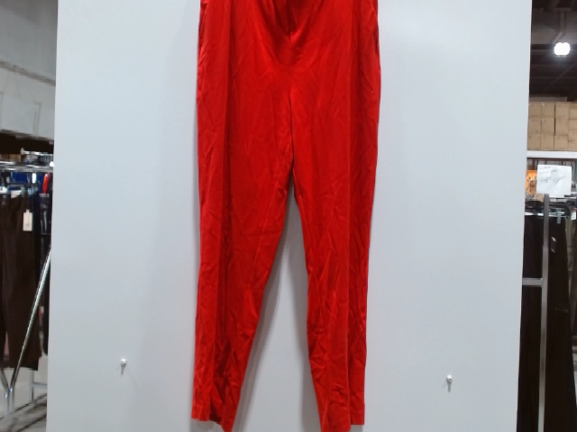 Women's Red Casual Pants