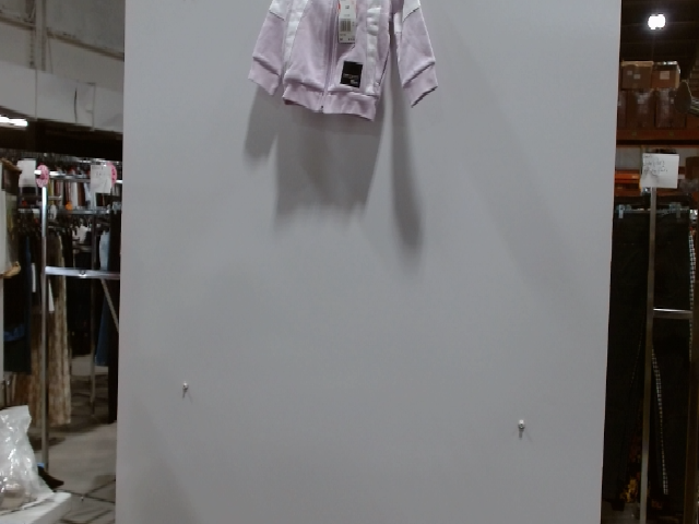 Adidas Baby Girl's Lilac Heather Colorblock Zip-Up Hoodie