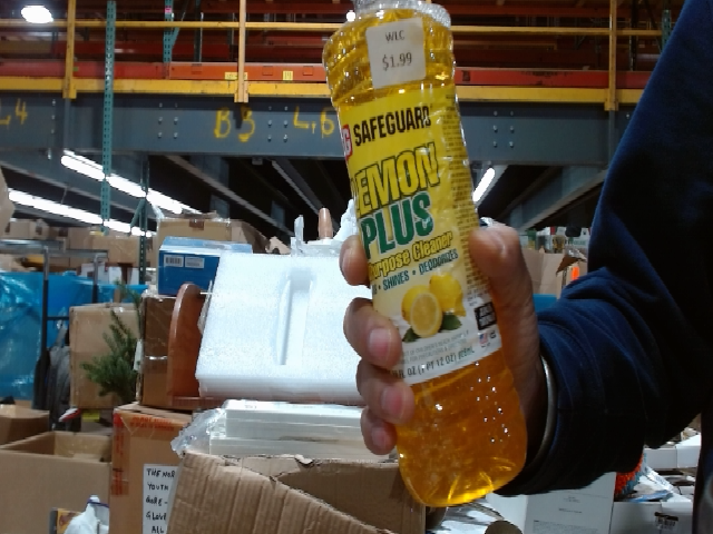 Safeguard Lemon Plus Multi-Purpose Cleaner 12 oz