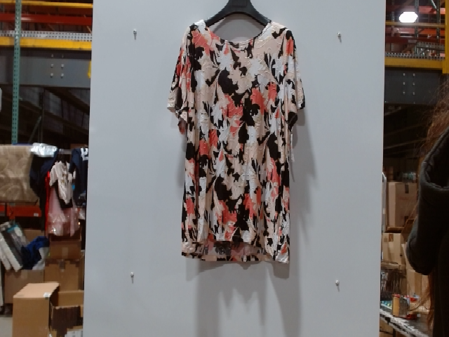 Alfred Dunner Women's Floral Print Short Sleeve Top
