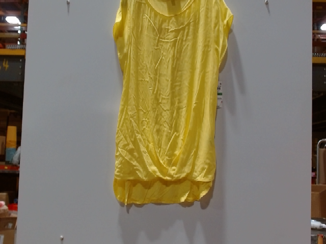 INC International Concepts Women's Yellow Rayon Blouse