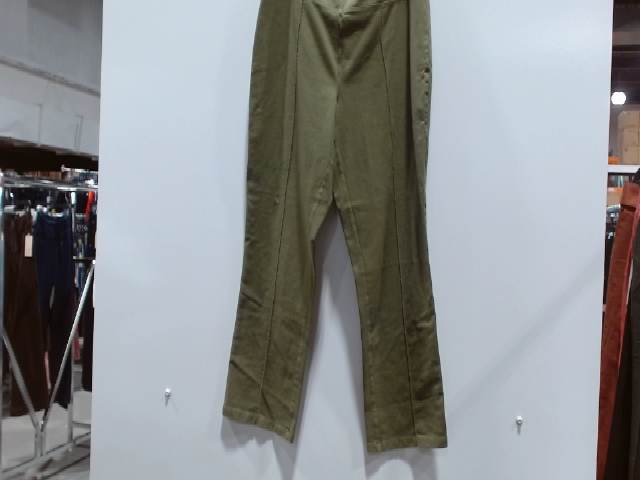 Free People Green Corduroy Pants