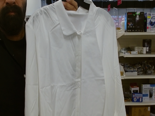 White Button-Down Shirt