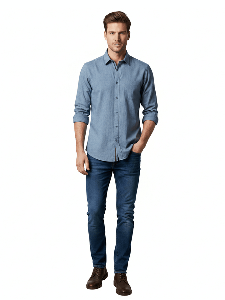 DKNY Long Sleeve Button Down Shirt