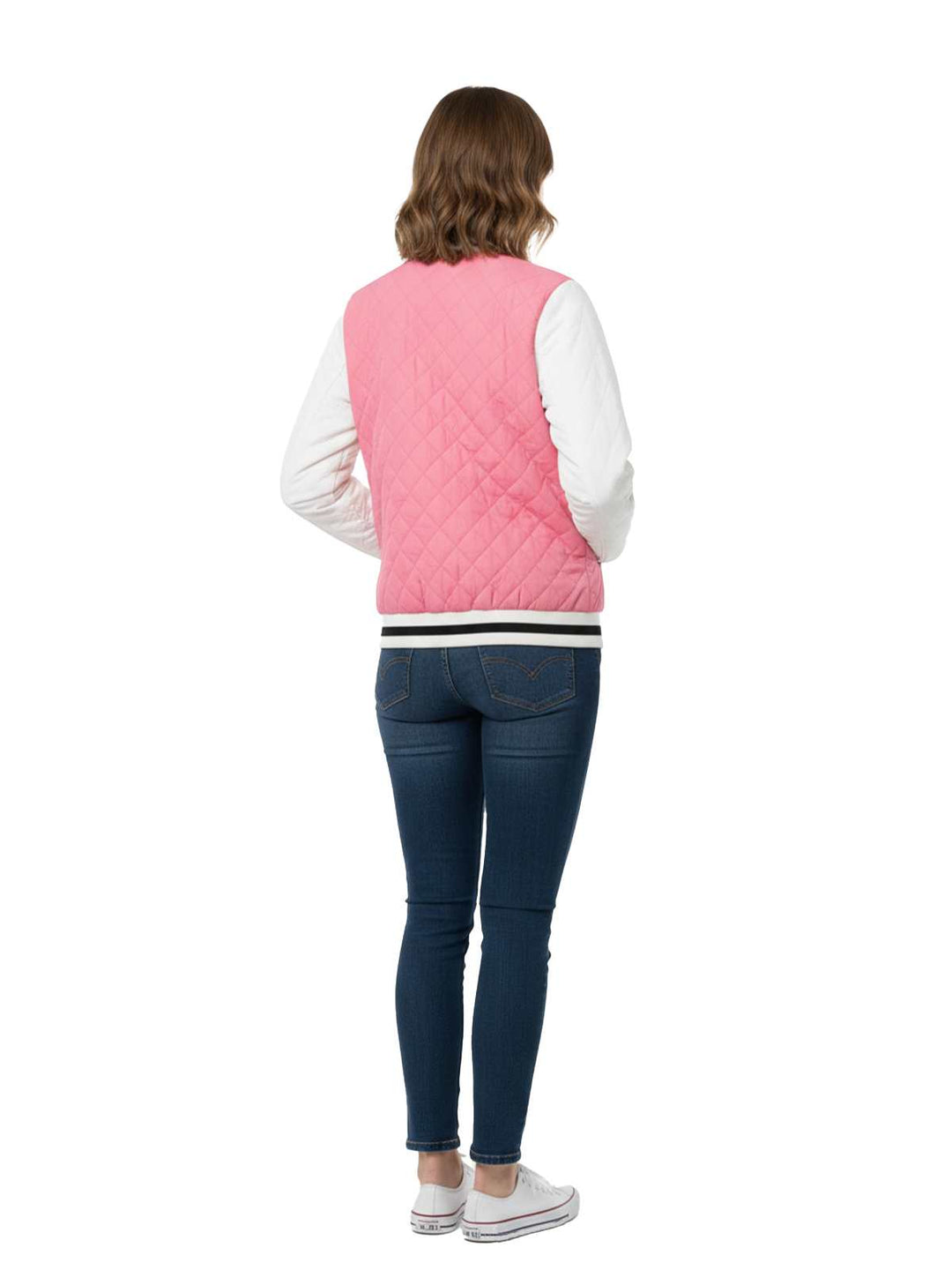 Goodthreads Pink Varsity Jacket