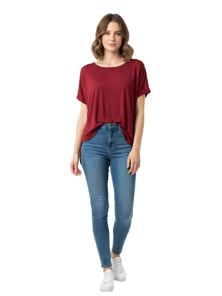 Worthington Women's Rayon Short Sleeve Top