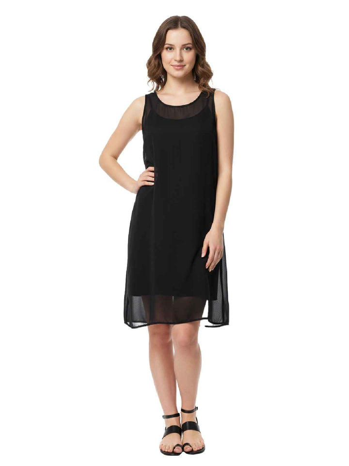 Sleeveless Black Dress