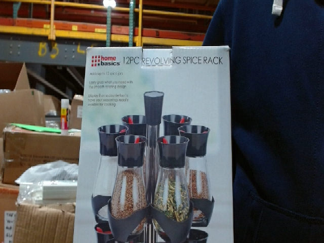 Home Basics 12PC Revolving Spice Rack