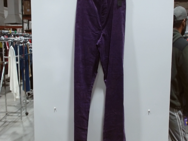 Alfred Dunner Purple Velvet Pants