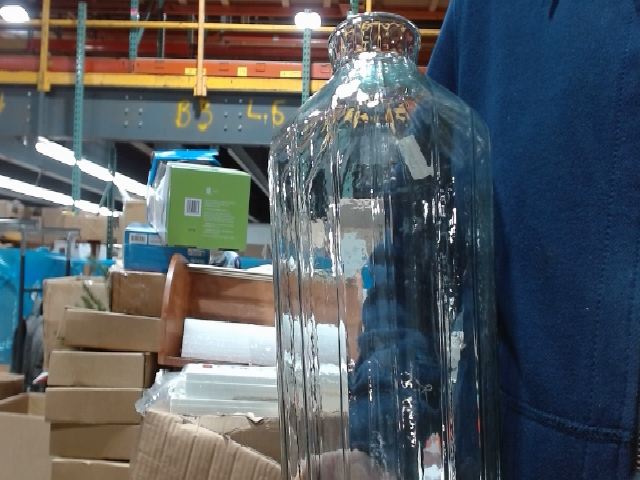 Clear Glass Vase