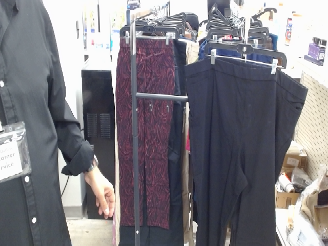 Red Patterned Pants