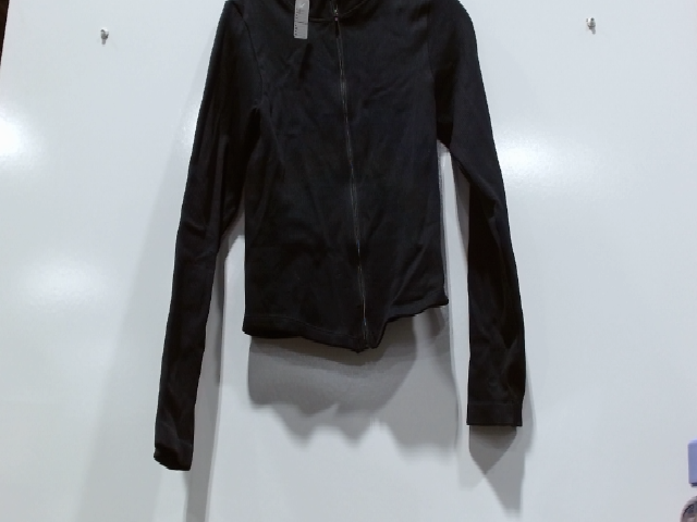 Lululemon Black Jacket Size 6 Full Zip Mock Neck