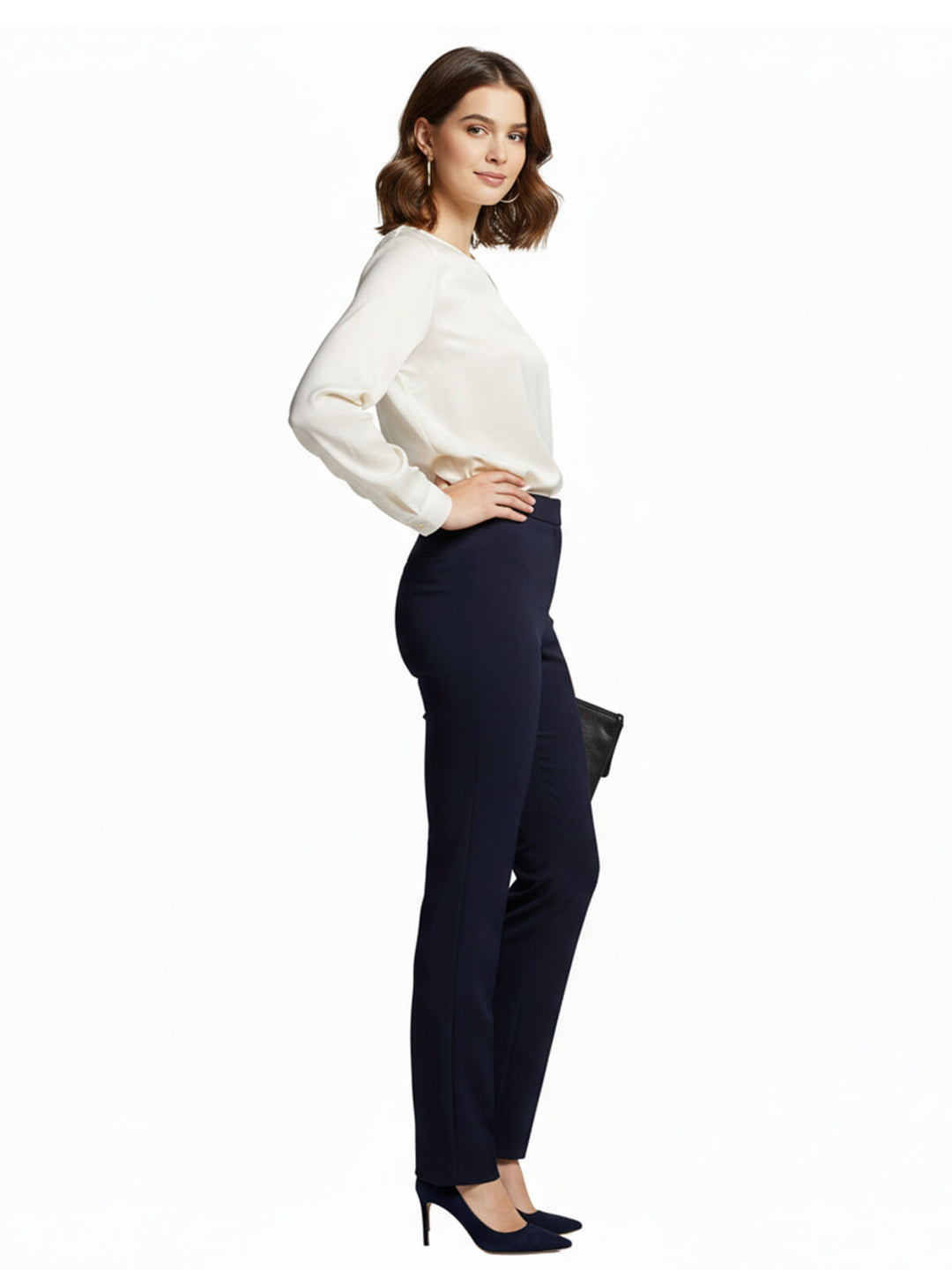 Elegant Blue Trousers