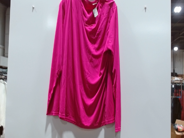 Women's Pink Long Sleeve Shirt