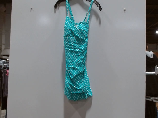 Teal Polka Dot One Piece Swimsuit